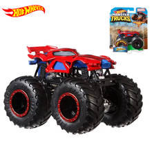 Original Hot Wheels Monster Truck Diecast Giant Wheels Hotwheels Car Model Kids Boys Toys for Children Birthday Gift Big Foot 2024 - buy cheap