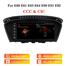 8.8 INCH Android Auto Car Multimedia Player for BMW 5 E60 E63 E90 E92 E91 E64 CCC CIC 2004 - 2012 Car Radio GPS 8core 4G 64G 2024 - buy cheap