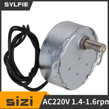 Synchronous Motors AC 220 V 1.4-1.6 r/min 50/60Hz CW/CCW 4W TYC-50 Torque 2024 - buy cheap