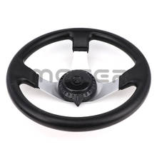 300mm Steering wheel With Cap Assy Fit For DIY China Go Kart Buggy Karting ATV UTV Bike Parts 2024 - buy cheap