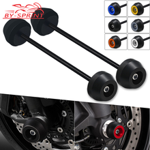 BYSPRINT For APRILIA Shiver750 Shiver 750 2008-2015 Motorcycle Front rear wheel Axle Slider shock absorber Falling Protection 2024 - buy cheap