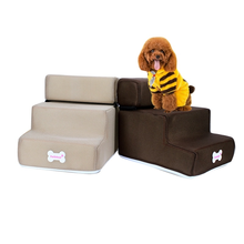 Casa de cachorro/gato com escadas, para animais de estimação pequenos, 3 andares, cão, rampa, escada antiderrapante removível, cama de cachorro, suprimentos para bichos de estimação 2024 - compre barato