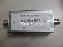 Filtro de passagem de banda BPF-46.2H 46.2MHz BPF band-pass do filtro anti-jamming de ondas curtas de rádio comunicação de comunicação de ondas curtas 2024 - compre barato