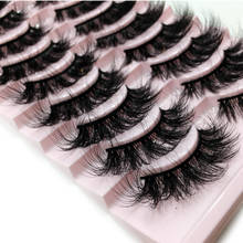 10/8/5 Pairs 3D Faux Mink Lashes Natural False Eyelashes Dramatic Fluffy Soft Wispy Volume Cross Reusable Eyelash Makeup Tools 2024 - buy cheap