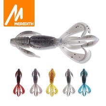 MEREDITH Crazy Flapper 70mm 90mm Fishing Soft Lure Fishing Lures Soft Silicone Baits Shrimp Bass Peche Gear Fishing Tackle 2024 - buy cheap