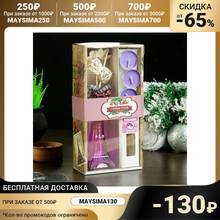 Conjunto de presente "torre eiffel" (2 varas, 3 velas, decoração, óleo aromático 30 ml), orquídea ng 4355347 aromatizando para casa óleo essencial cuidados com a pele beleza saúde natal ano novo 2022 2024 - compre barato