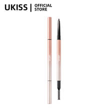 UKISS Slim Eyebrow Pencil Small Triangle Head Waterproof Long-Lasting Non-Marking Double Head Eye Brow Pen 5 Colors 2024 - buy cheap