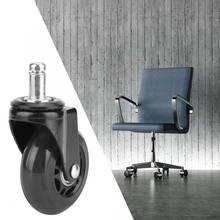 Rueda de goma para silla con ruedas de 2,5 pulgadas, rueda de repuesto de estilo de oficina, 5 uds. 2024 - compra barato