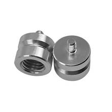2pcs NEW Aluminum 20mm Extenstion Mini Prism Adapter 1/4"x20 Male Thread to 5/8x11 Female Thread for Total Station prism survey 2024 - buy cheap
