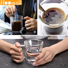 1pc Double Wall Glass Coffee/Tea Cup And Mugs Beer Coffee Cups Handmade Healthy Drink Mug Tea Mugs Transparent Drinkware 2024 - buy cheap