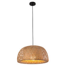 Bamboo Lantern Pendant Lamp Natural Rattan Wicker E27 Chandeliers Hand-Woven Bamboo Lampshades Lighting Fixtures Hanging Light 2024 - buy cheap