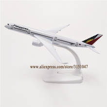 Airbus A350 de 350 16cm para niños, modelo de avión de aleación de Metal, Avión de aerolíneas, juguete para regalo 2024 - compra barato