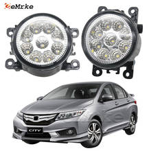 LED Fog Lights Assembly for Honda City New Grace MK6 2015 2016 2017 2018 2019 H11 Halogen Fog Lamp Front DRL Car Accessories 2024 - buy cheap