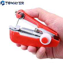 Towayer-Mini máquina de coser Manual portátil, herramienta de costura de operación Simple, tela de costura, herramienta de costura práctica 2024 - compra barato