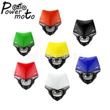 Faro delantero para motocicleta, luz roja para Motocross, Motocross, visión nocturna, carenado, para EXC, EXCF, SX, SXF, SXS, MXC, todoterreno 2024 - compra barato