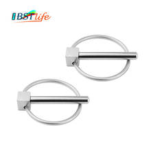 2PCS SS316 boat Kayak Canoe Trailer Tractor Trolley Caravan Lynch pins Linch Pin Clips Retaining Clip marine hardware 2024 - buy cheap