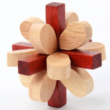 3D Wooden Blocks Lock Toys DIY China Classic Brain Teaser Educational  Model Kit Wooden Toys For Children Adults 2024 - buy cheap