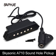 Skysonic Preamp System A-710 Humbucker Sound Hole Pickup Tone Balanced Warmth Guitar Pick Holder 2024 - buy cheap