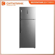 Refrigerator Hyundai ct5053f, two-chamber, stainless steel, fridge for home and Kitchen, Major appliance