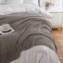 Inya-Manta tejida de Color sólido con borla para camas, funda para sofá, capa a la moda, Color crema 2024 - compra barato
