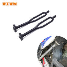 OTOM Motorcycle Universal 2 Pcs Side Stand Rubber Strap Motocross Enduro For KTM XC XCF XCW XCFW SX 125 150 530 HUSABERG GAS GAS 2024 - buy cheap