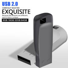 Металлический USB флеш-накопитель 2,0 флеш-накопитель USB флеш-накопитель usb флеш-накопитель u диск с логотипом на заказ 4 ГБ 8 ГБ 16 ГБ 32 ГБ для подарков бизнеса 2024 - купить недорого