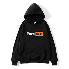 New Hip Hop Hoodie Fashion Men Pornhub Hoodie Sweatshirt Hoodie Men's Beige Multicolor Long Sleeve Men's Hooded Sweatshirt 2024 - buy cheap