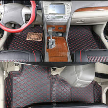 Lsrtw2017-alfombrillas de cuero para coche, accesorios de alfombra para Toyota Camry 40 Xv40 2006 2007 2008 2009 2010 2011 2024 - compra barato