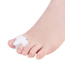 10pcs=5pairs Silicone Gel Finger Separators Spacers Feet Straightener Bunion Corrector Hallux Valgus Toe Protector Pedicure 2024 - buy cheap