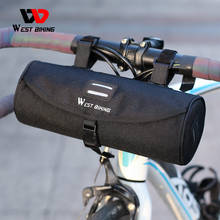 WEST BIKING-bolsa plegable para manillar de bicicleta eléctrica, resistente a la lluvia, a prueba de golpes, multifuncional, para ciclismo 2024 - compra barato