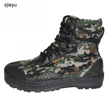 New Men's Military Boots Camouflage Bot Army Jungle Combat Bot Men Espadrilles Asker Shoes Tactical  Combat Boots 2024 - buy cheap