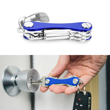Smart Key Chain Mini Keychain Compact Key Decorative Holder Clip Home Storage Metal key Clip Aluminum Organizer Keychain Outdoor 2024 - buy cheap