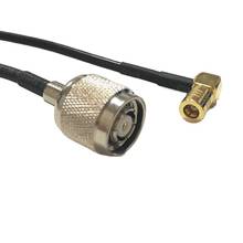 2pcs RP-TNC Male Plug Switch SMB Female Right Angle RG174 Coaxial Cable 20CM 8" Adapter Wholesale Fast Ship 2024 - buy cheap