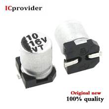 Capacitores eletrolíticos de alumínio 10 uf 16 v / 10 uf volume 4*5mm melhor qualidade 1000 2024 - compre barato