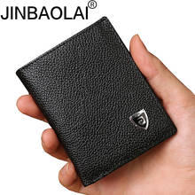 Small Slim Mini Genuine Leather Men Wallet Male Purse Thin Walet Cuzdan Vallet Money Bag For Card Holder Short Kashelek Partmone 2024 - buy cheap