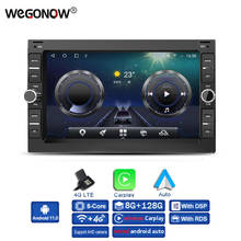 Reproductor de DVD con GPS para coche, Radio con Android 10,0, 7 pulgadas, DSP, 4GB + 64G, WIFI, Bluetooth, para VW, Passat B5, Golf 4, Polo, Bora, Jetta, Sharan, T5 2024 - compra barato