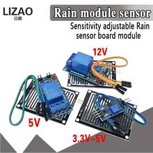 Snow / Raindrops Detection Sensor Module Rain Weather Module Humidity For Arduino 2024 - buy cheap