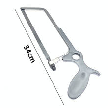 Instrumentos de ortopedia veterinaria, sierra de hueso de acero inoxidable, yeso, 34cm, 1 unidad 2024 - compra barato