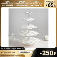 Stand for cascade cakes, 5 tiers, white color Kitchen supplies Cake Tools Bakeware Dining Bar Home Garden