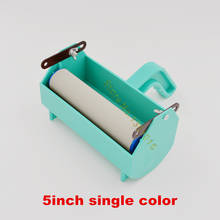 Fix for 5inch rubber pattern roller, wall decoration painting tools, liquid wallpaper paint handle grip with single color tank 2024 - buy cheap