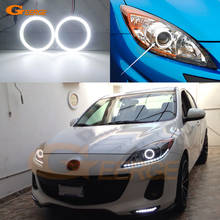 Para mazda 3 mazda3 bl 2009 2010 2011 2012 2013 ultra brilhante smd led angel eyes halo anéis kit dia luz estilo do carro acessórios 2024 - compre barato