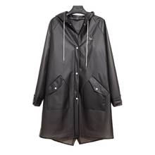 Clear Raincoat Women's Jacket Long Body Transparent Rain Coat Waterproof Adult Hiking Rain Poncho Plastic Suit Windbreaker Gift 2024 - buy cheap