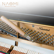 Naomi Профессиональный инструмент для настройки фортепиано молоток ключ Восьмиядерный молоток из нержавеющей стали твердая деревянная ручка инструмент для настройки пианино #1102 2024 - купить недорого