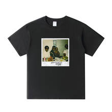 Camiseta de Kendrick Lamar para hombre y mujer, camisa de manga corta con cuello redondo, 100% algodón, holgada, estampado 2024 - compra barato