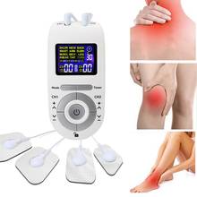 EMS Muscle Stimulation 9/15 Modes Tens Machine Unit with 4 Electrode Pads for Pain Relief Pulse Massage Tens Electroestimulador 2024 - buy cheap