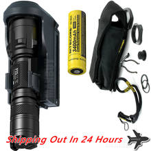 2022 nitecore p20 p20uv tático lanterna led com nth25 + 3400mah 18650 pacote de bateria à prova dwaterproof água ao ar livre acampamento caça portátil