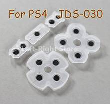 5 комплектов проводящих силиконовых резиновых накладок для контроллера Sony Playstation 4 PS4 для Dualshock 4 JDS 030 JDM 030 D Pad 2024 - купить недорого