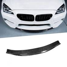 For 6 Series Carbon Fiber Front Bumper Lip Spoiler for BMW F06 F12 F13 M6 2013 - 2018 Front Chin Spoiler Car Styling FRP 2024 - buy cheap