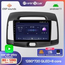 Prelingcar Android10.0 DSP NO 2 din DVD Octa-Core Car Radio Multimedia Video Player GPS Navigation For Hyundai Elantra 2006-2012 2024 - buy cheap