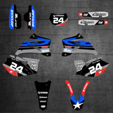 Free Custom Numbers Graphics stickers Decals FOR YAMAHA WRF250 WR250F 2007-12 2013 2014 For WR450F WRF450 07 2008 2009 2010 2011 2024 - buy cheap